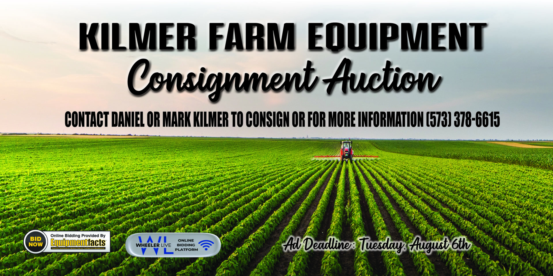 Kilmer Farm Equipment Consignment Auction