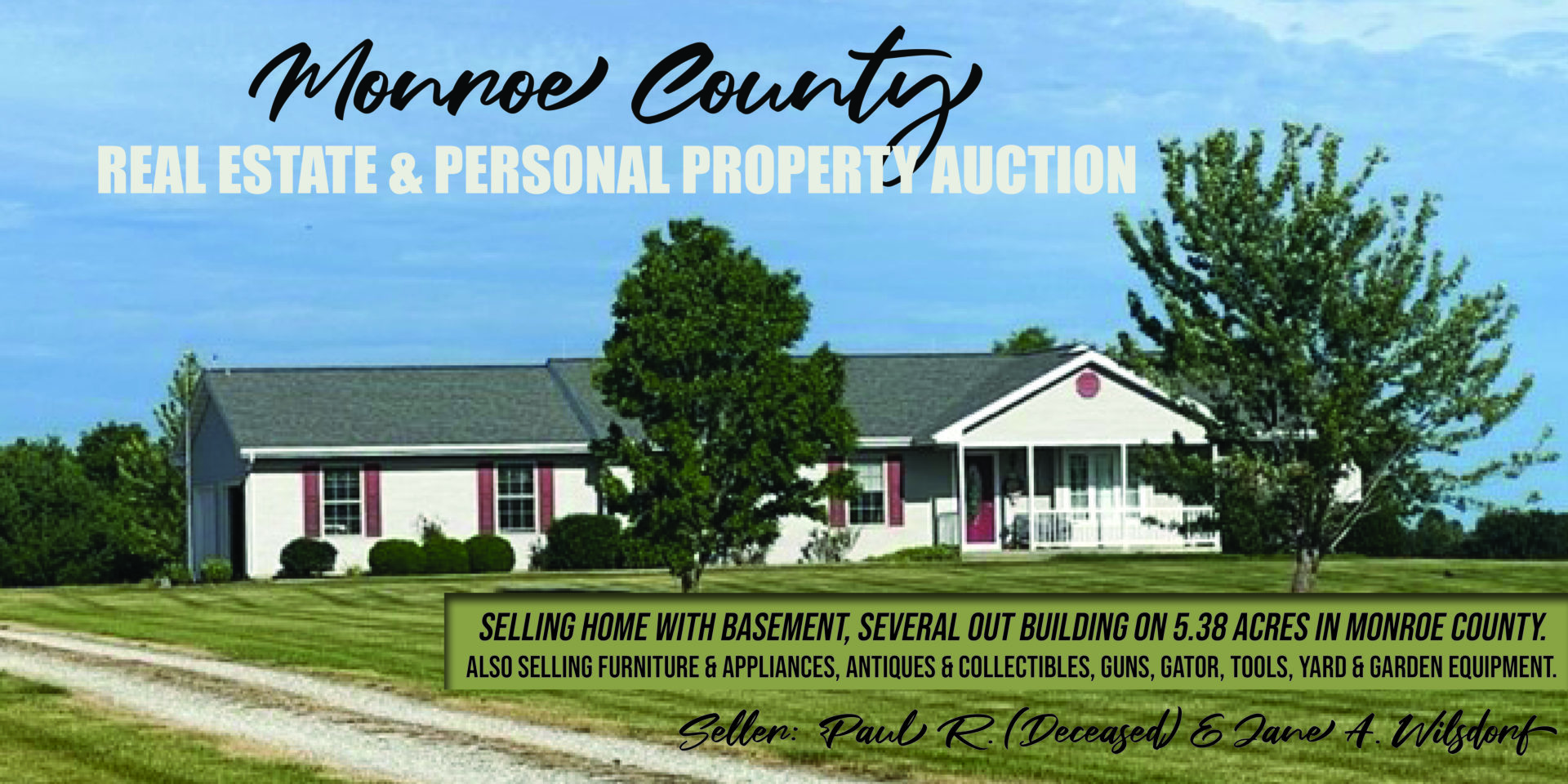 Monroe County Real Estate & Personal Property Auction