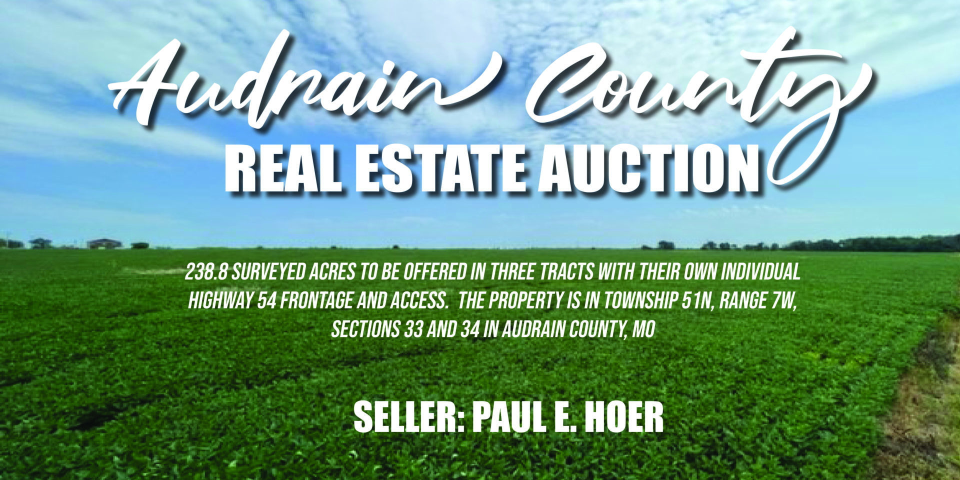 Audrain County Real Estate Auction