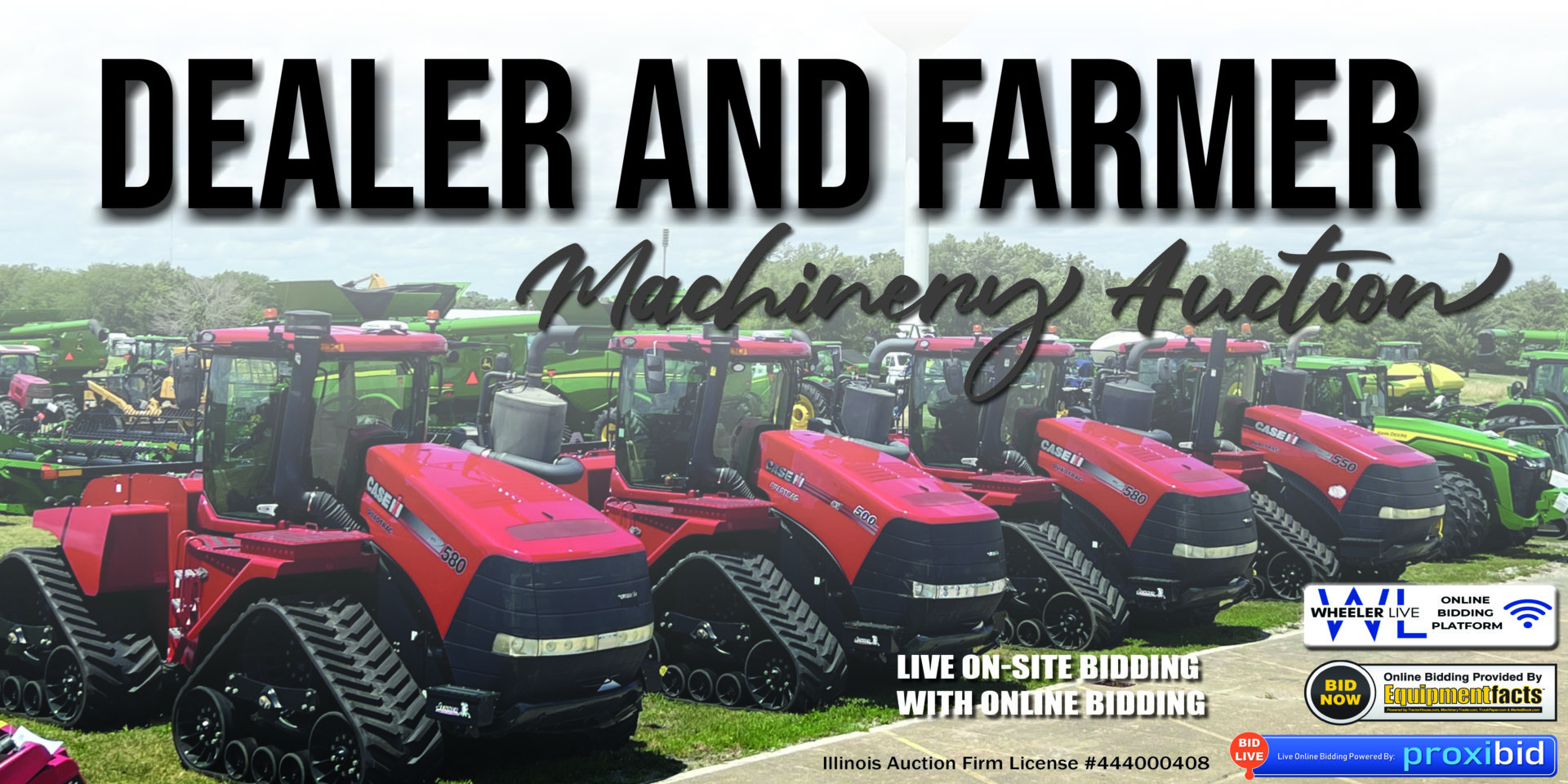 Dealer and Farmer Machinery Auction