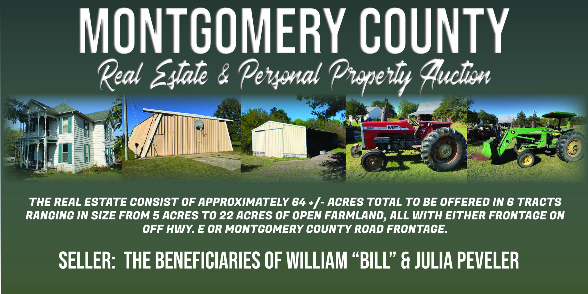 Montgomery County Real Estate & Personal Property  Auction