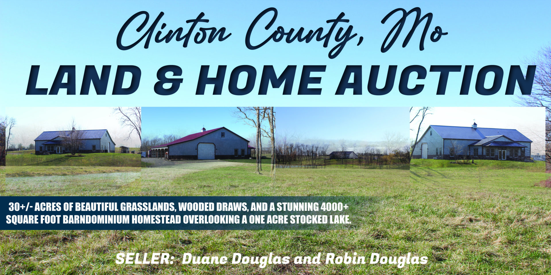 Clinton County Missouri Land & Home Auction