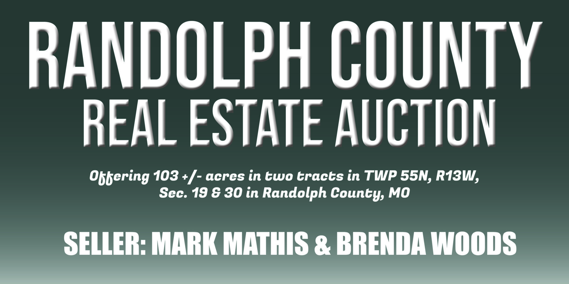 Randolph County Real Estate Auction