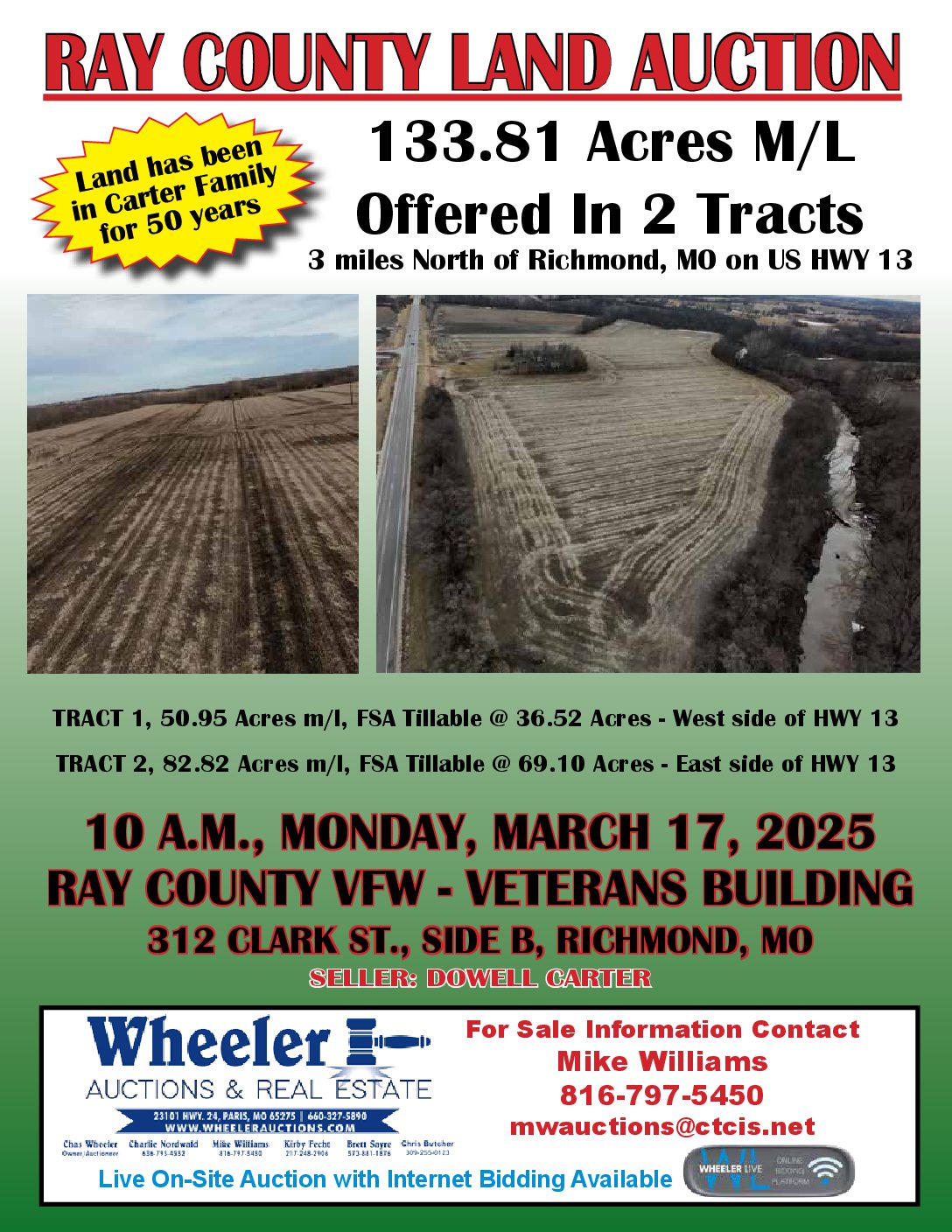 Ray County Land Auction